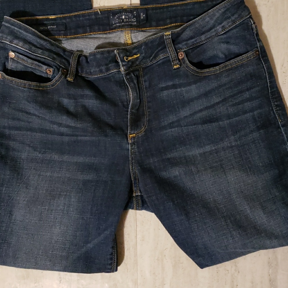 Lucky Brand Lolita skinny Jean in Twightlight Blue